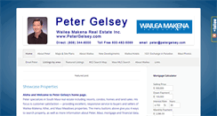 Desktop Screenshot of petergelsey.com
