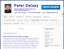 Tablet Screenshot of petergelsey.com
